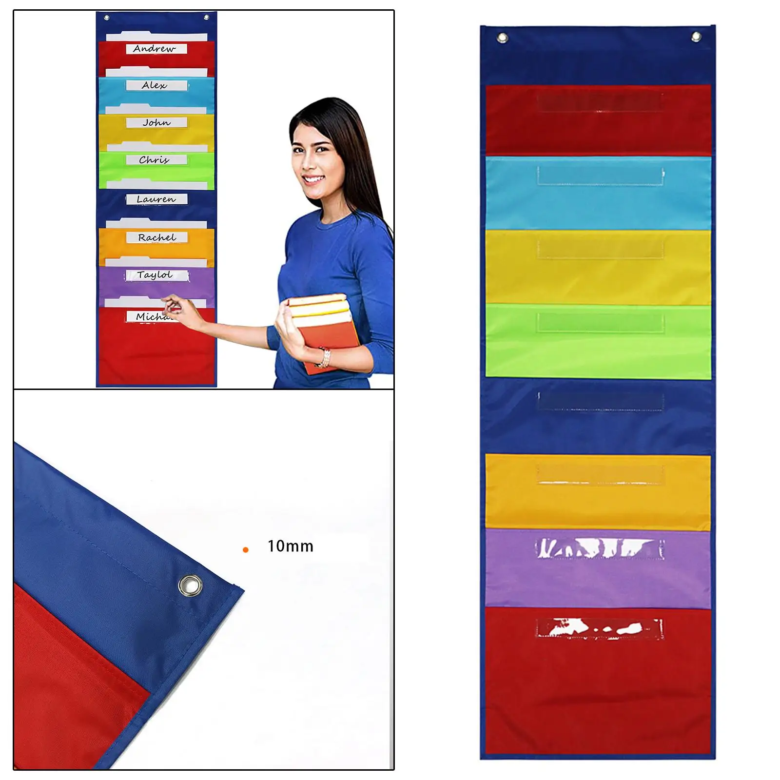 Wall File Organizer Multipurpose Classroom for Teaching Materials