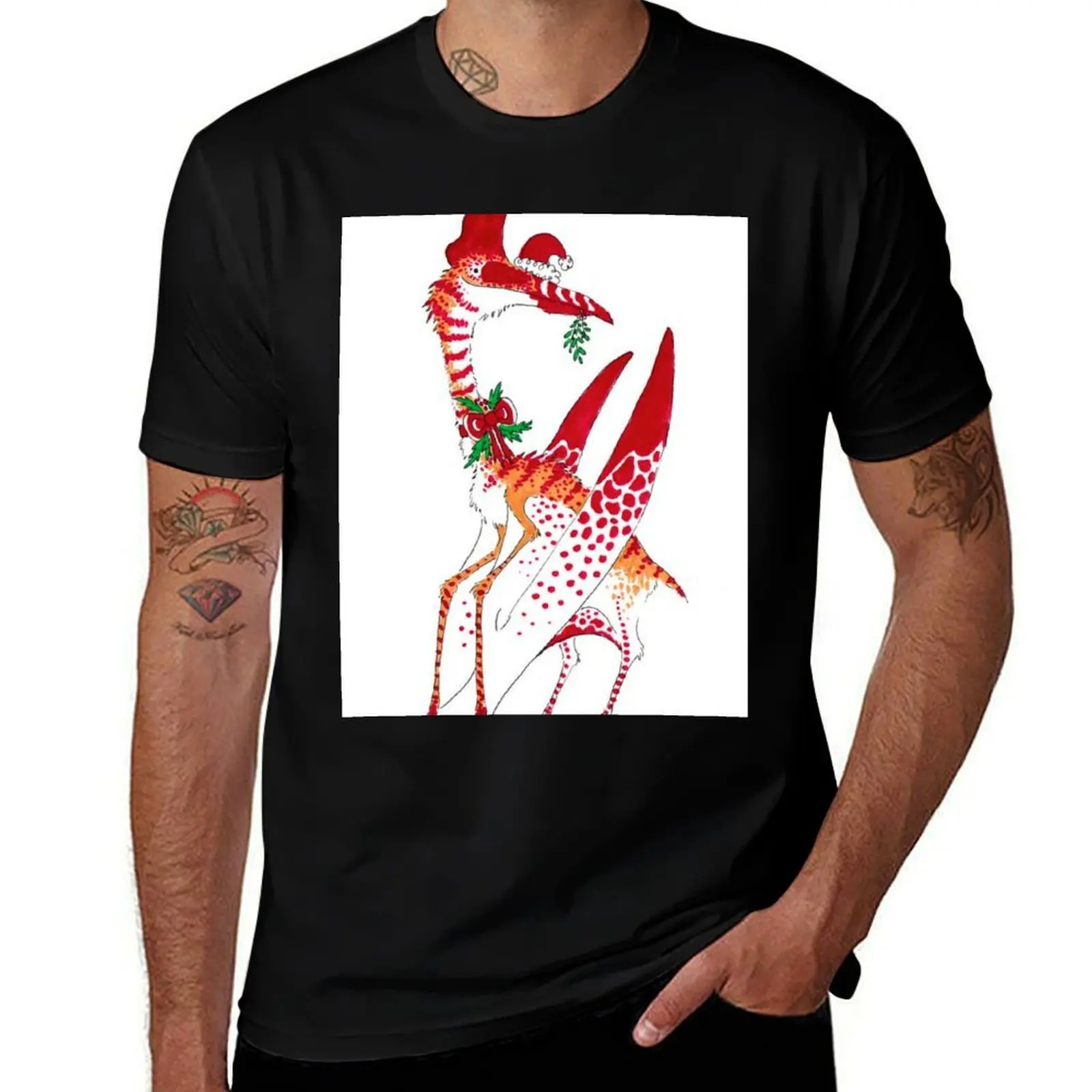 

Christmas Quetzalcoatlus T-Shirt cotton t shirt pack graphic t shirts for man man t shirt luxury T-Shirt