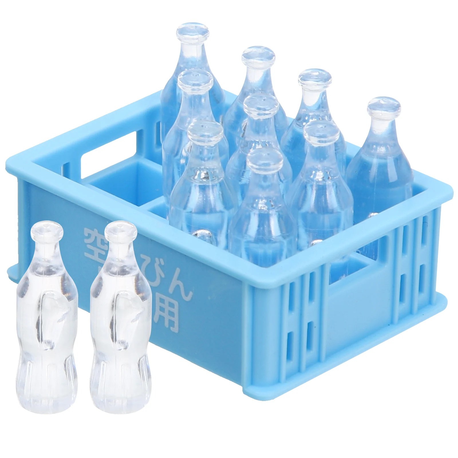 Decor Mini Soda House Miniature Accessories Drink Box Things Tiny Decoration Sky-blue Miniatures Child