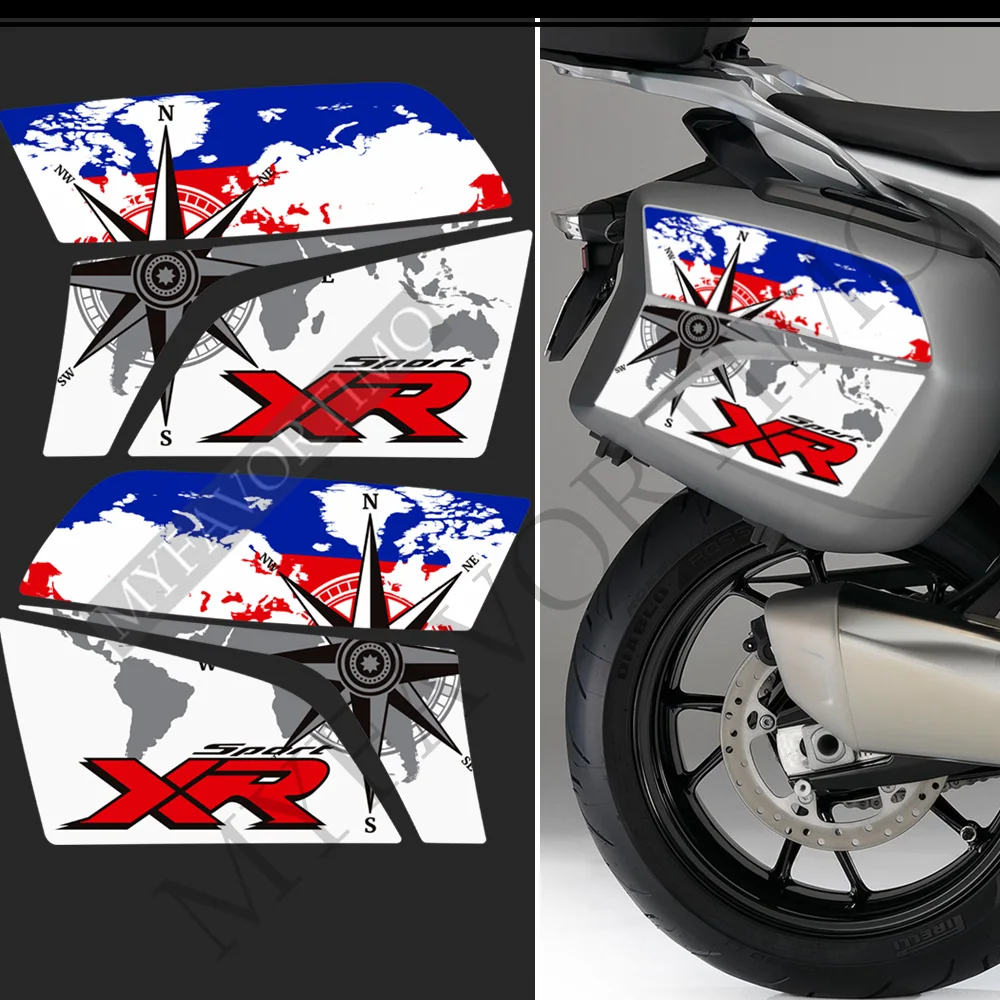 For BMW F900XR S1000XR 900 S 1000 XR Motorcycle Stickers Decals Fairing Fender Emblem Logo Tank Pad Trunk Luggage Cases Panniers