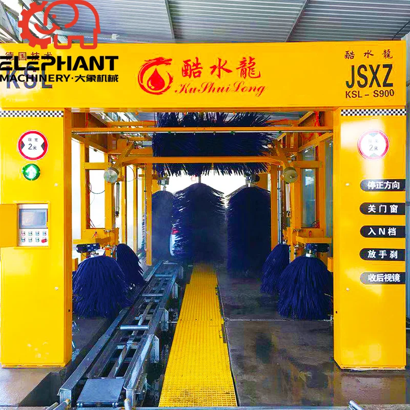Factory Outlet NEW Large Quick Cleaning Tunnel Car Wash Machine Fully Automatic 2024 Car Wash Shop Petrol Station