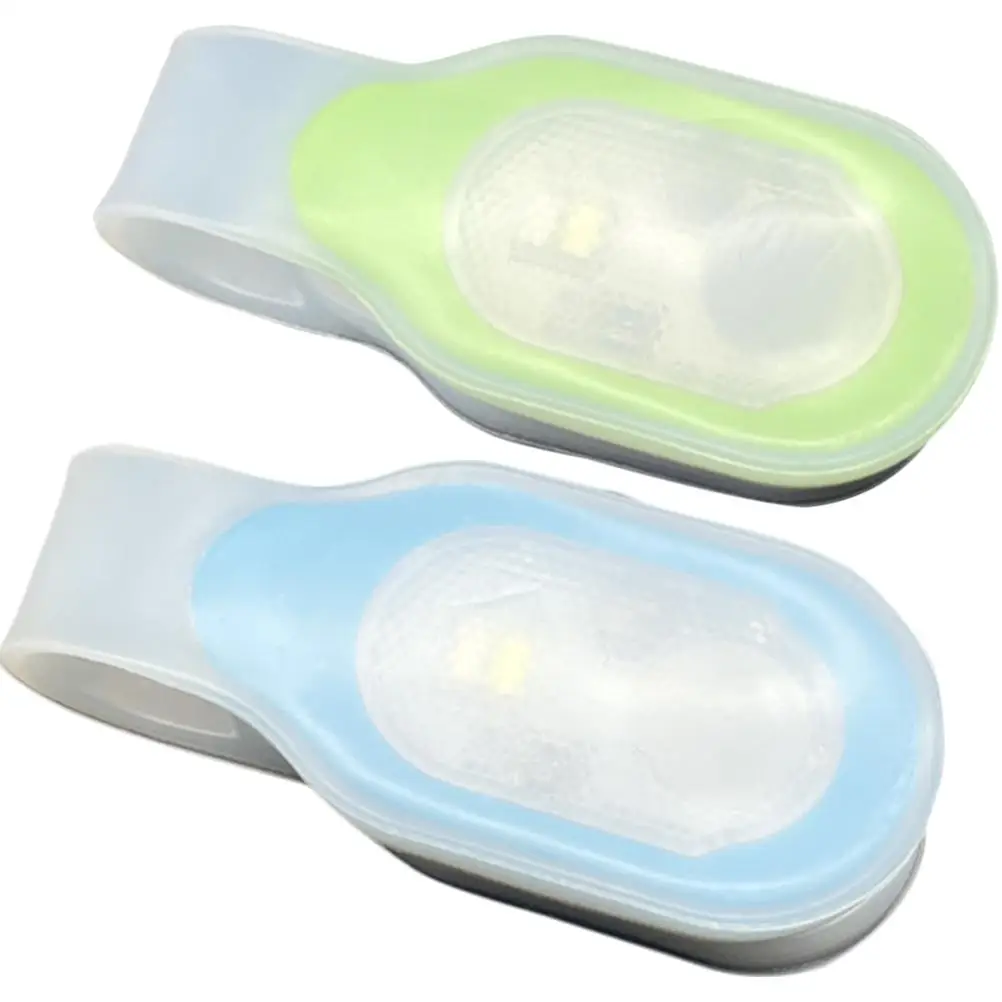 2 Pcs LED Magnetic Light Flashlight for Running Clip on Nurse Lights Walking Nursing Kids