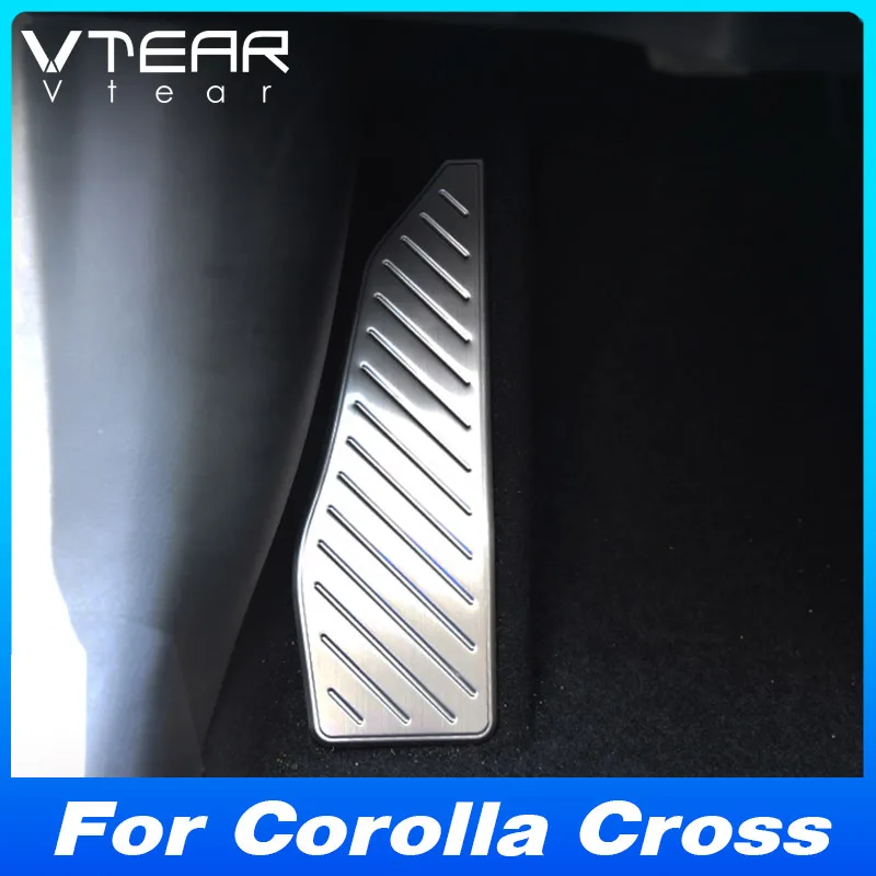 For Toyota Corolla Cross 2020-2023 2024 Accessories Car Rest Foot Pedal Anti-Slip Cover Interior Modification Auto Parts