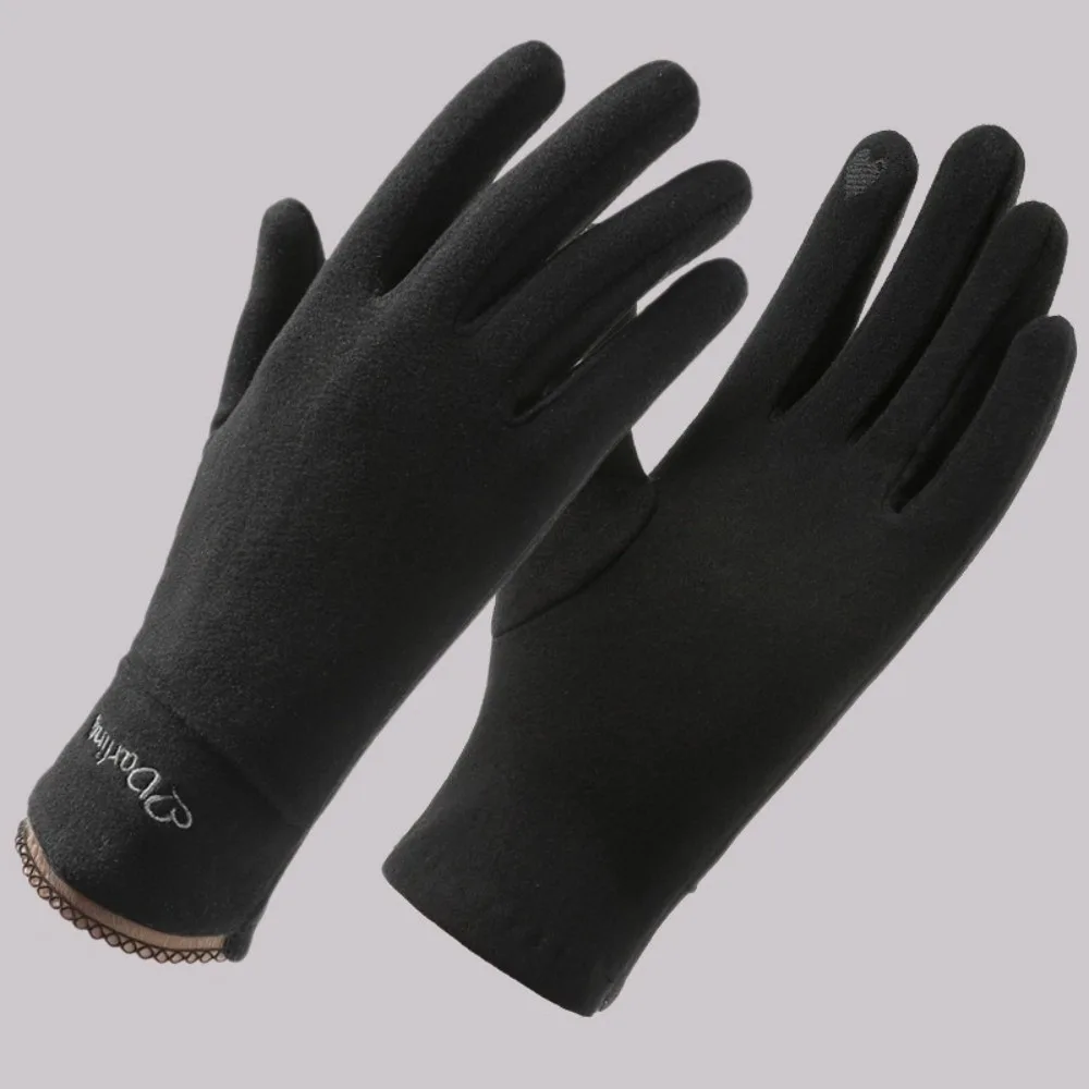 Dralon Winter Gloves Warm Touchable Screen Touch Screen Gloves Windproof Full Finger Windproof Cold Proof Gloves