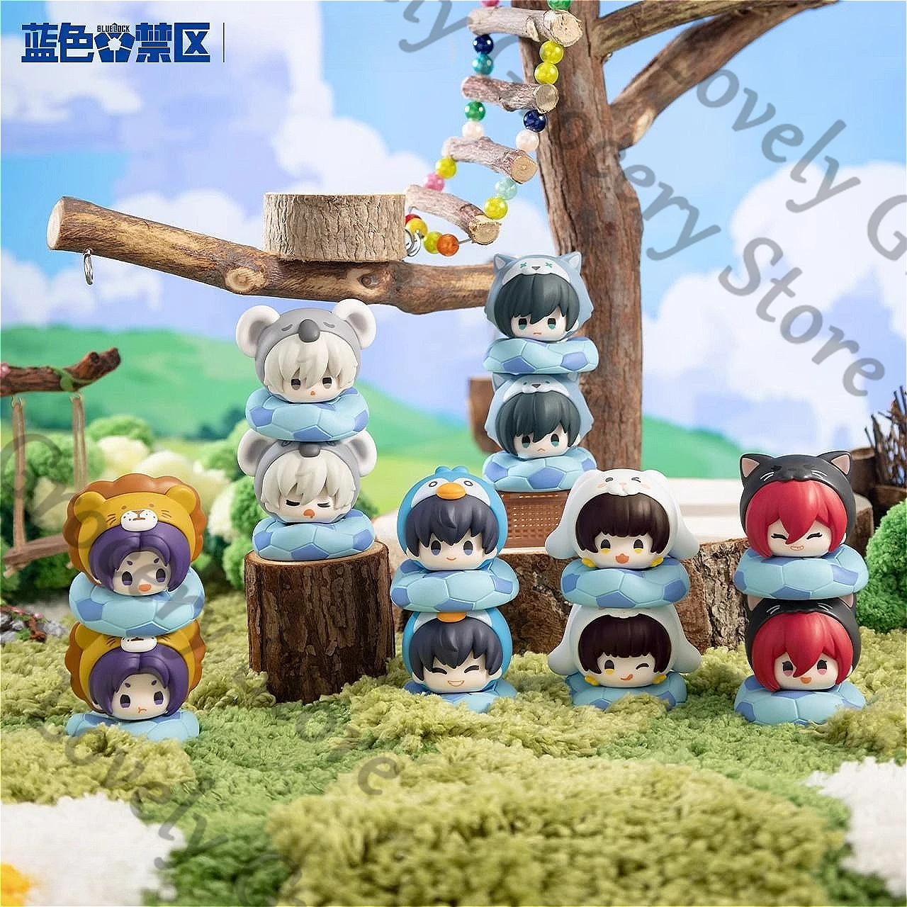 

Аниме BLUE LOCK Mikage Reo Nagi Seishiro Isagi Yoichi Rin Itoshi Chigiri Hyoma Косплей Мультфильм Гаражные наборы Фигурка Модель Подарок