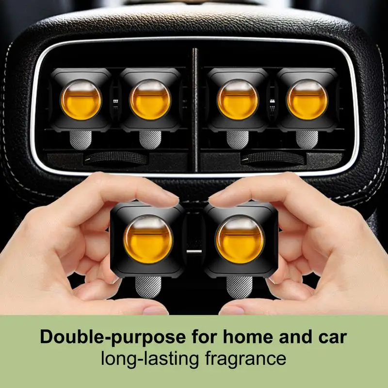 Car Aromatherapy Air Vent Clip Air Freshener Auto Aroma Outlet Perfume Diffuser Car Interior Odor Removing Flavoring Fragrance