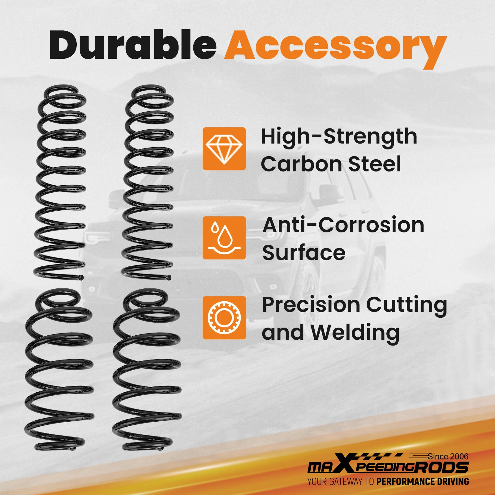 4 inch Suspension Lift Kit For Jeep Wrangler TJ Unlimited 4WD 2004-2006 4in Suspension Lift Kit w/ Coil Springs
