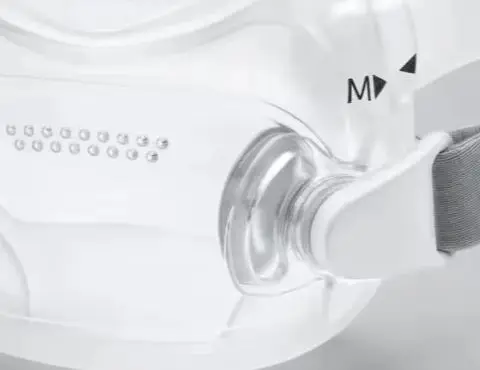 Cushion for Respironics CPAP DreamWear Full Mask Ultra-Light Ventilator Mask Cushion / Headgear without Clips