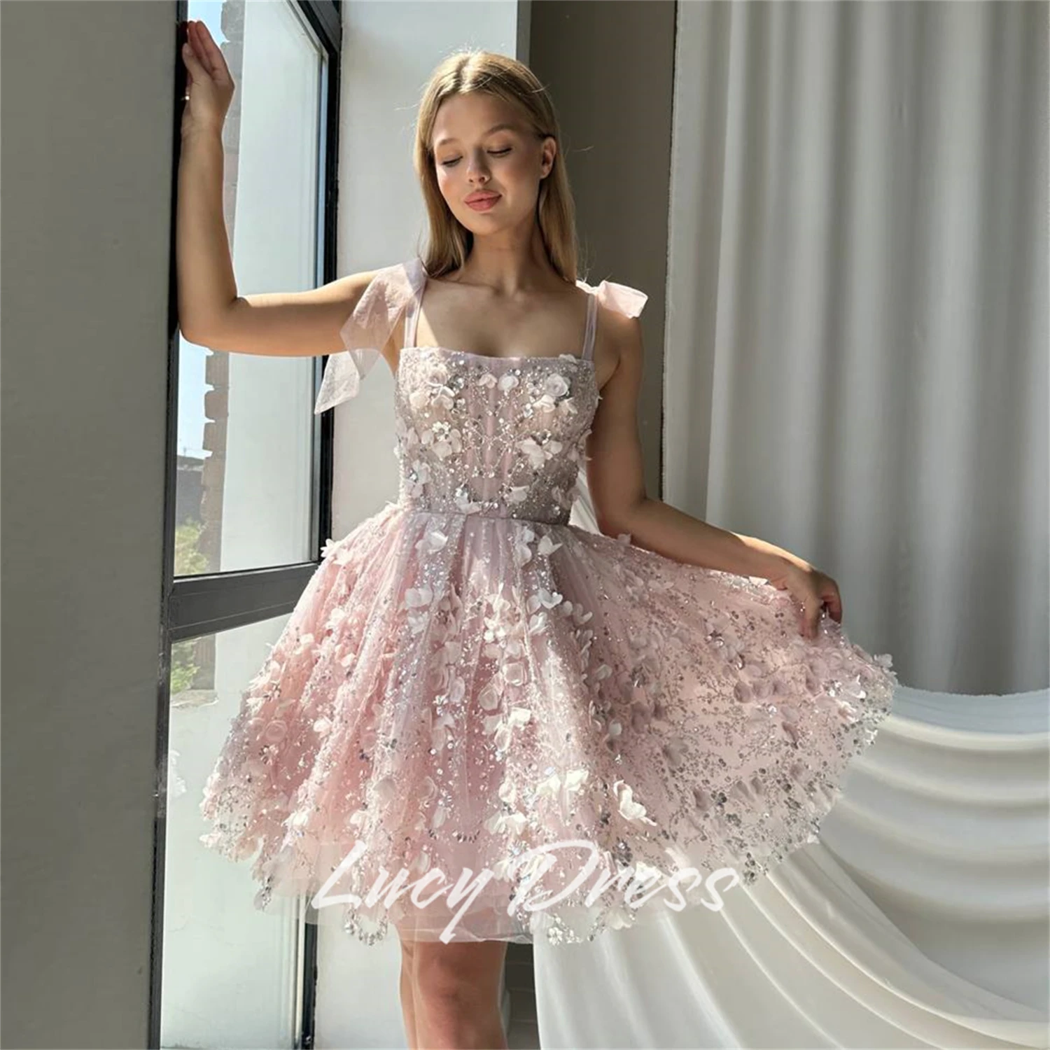 

Lucy Customized Party Dress Happy Sharon Dress Woman Elegant Grace Short Skirt 15 Quinceanera Dresses Prom Dress Birthday Dress
