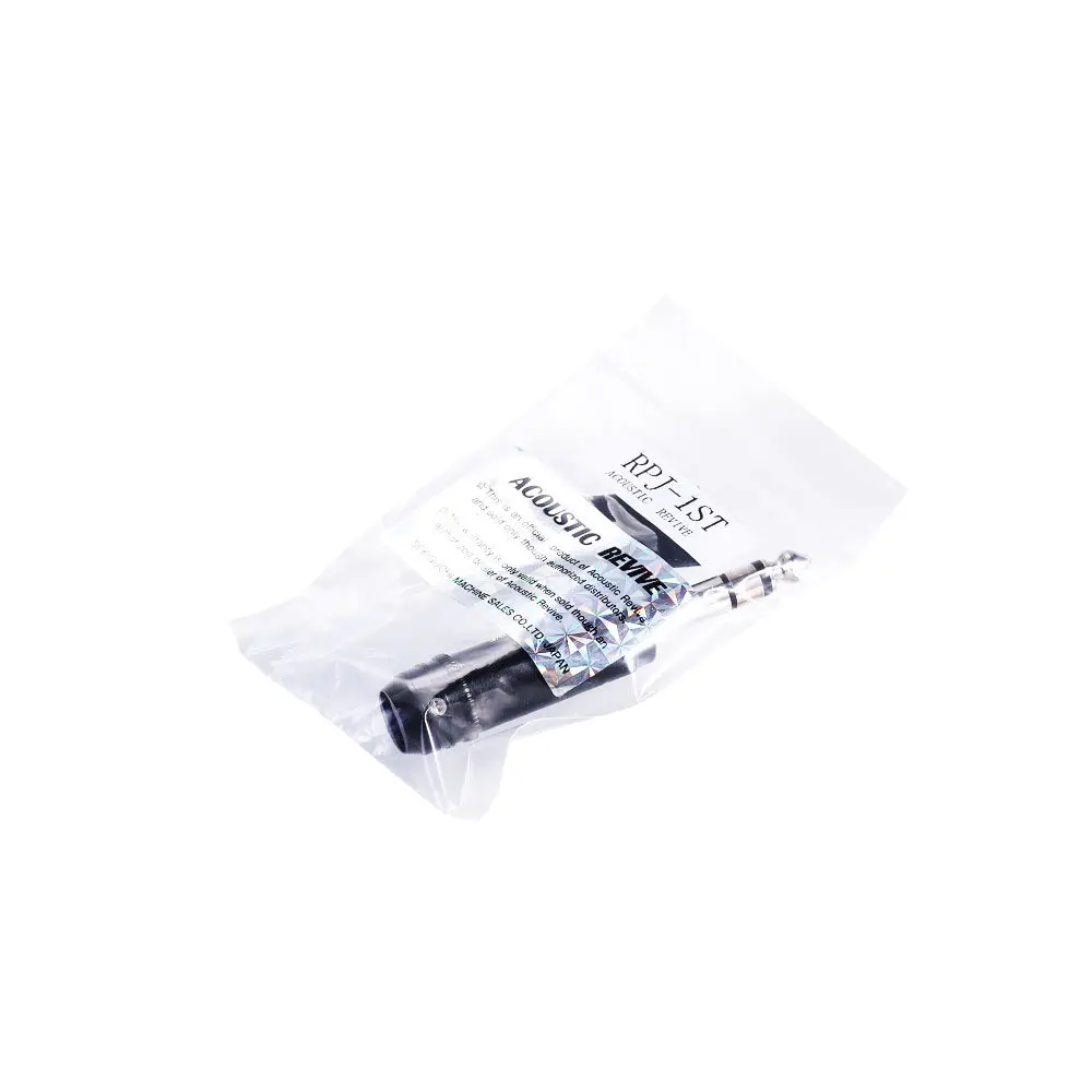 Japanese Acoustic Revive Sound God RPJ-1ST Beryllium Copper Rhodium Plated 6.35mm Large Three-Pole Headphone Plug