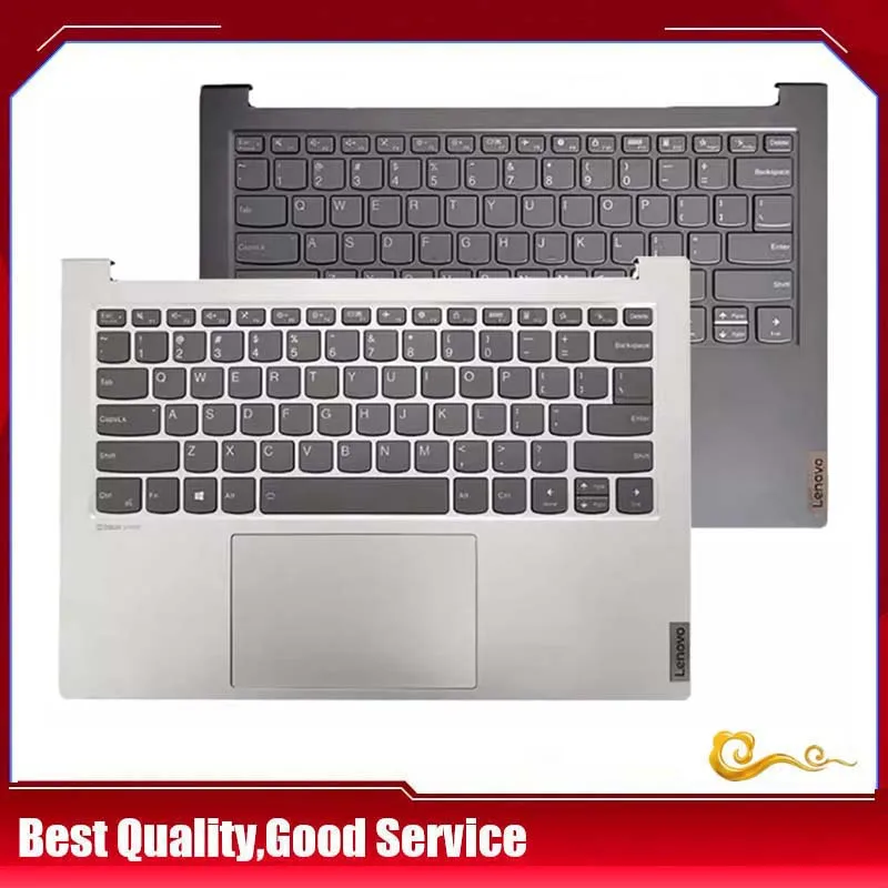 

YUEBEISHENG New/org For lenovo Pro 14S ACH YOGA 14SITL 14ITL 2021 Palmrest US keyboard Upper cover Touchpad Backlight