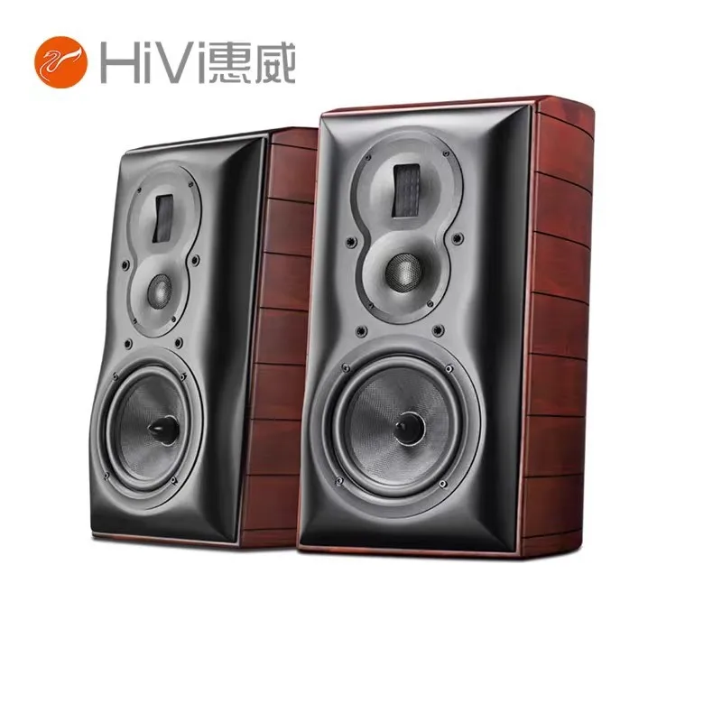 Hivi M803A audiophile hifi bookshelf speakers three-way home hi-fi 6.5-inch passive audio