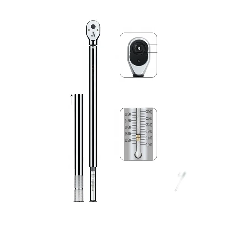 

Manual Torque Wrench 3000N.M 1" Click Toruqe Wrench