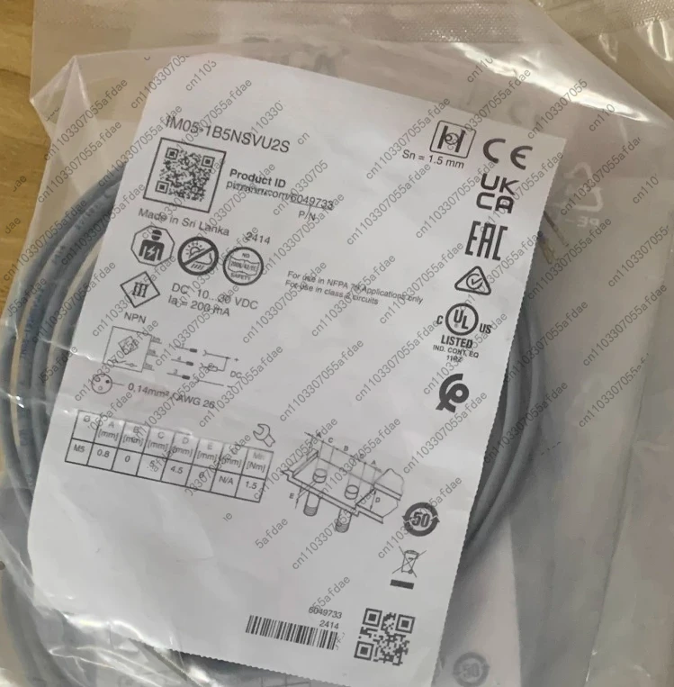 1pc IM05-1B5NSVU2S proximity sensor new tool accessories