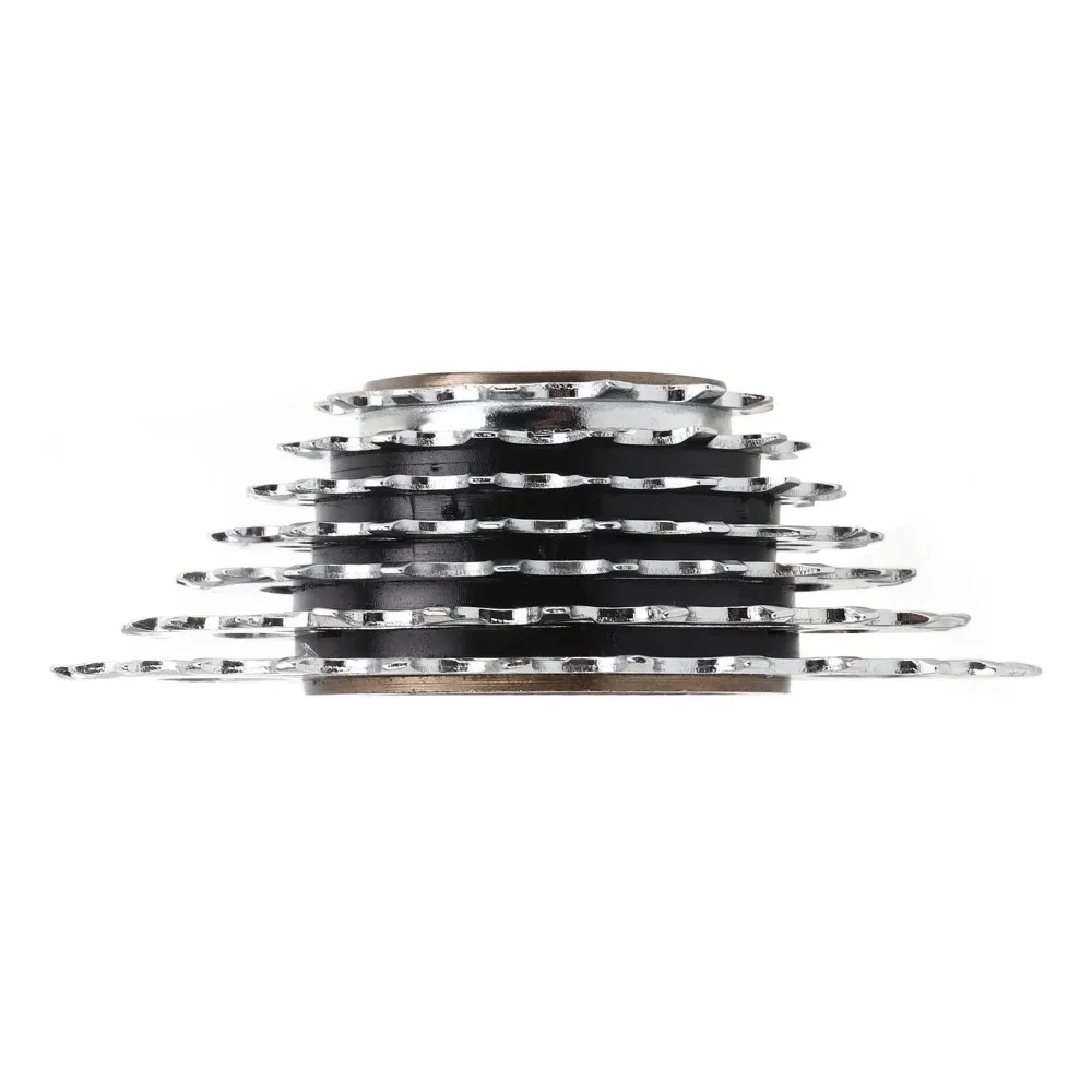 

7 Speed Bike Freewheel High Strength Steel Threaded Type Bike Rotary FreeWheel High Performance Hollow Bike Rear Hub Freewheel