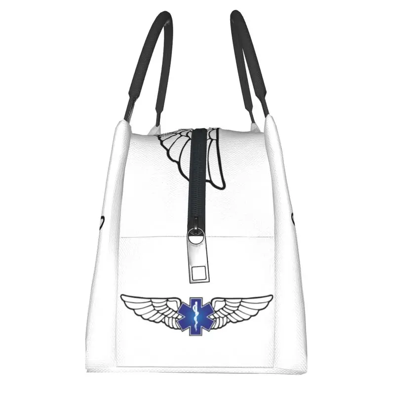 Emt نجمة الحياة أجنحة الطيران معزول حقيبة حمل الغداء المرأة المسعف الطبية قابلة لإعادة الاستخدام الحرارية برودة بينتو صندوق مكتب المستشفى