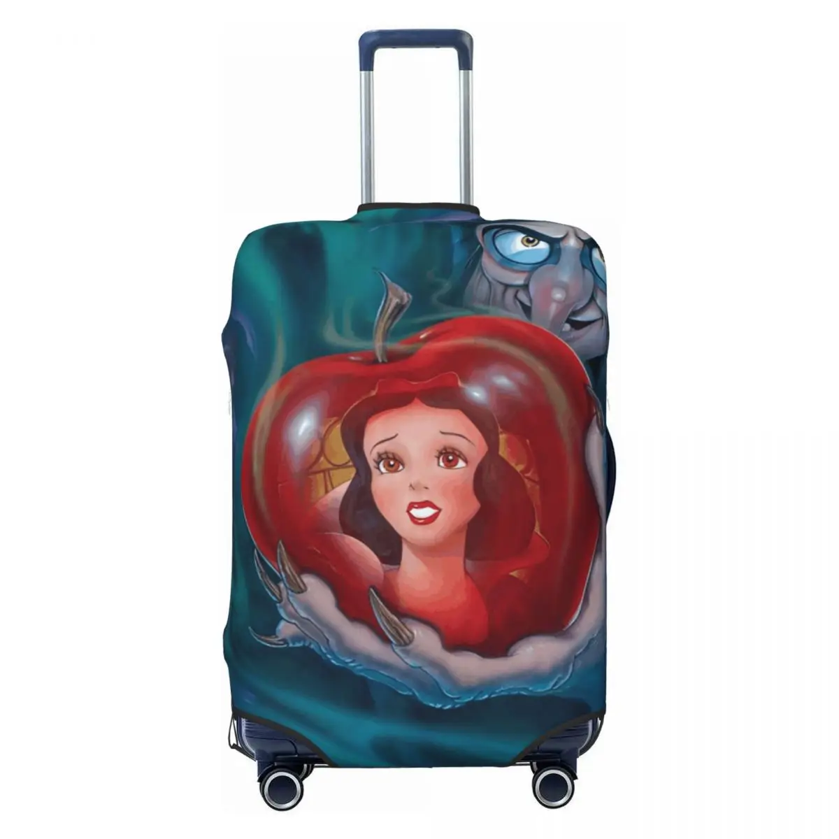 

Custom Snow White And The Seven Dwarfs Fashion Luggage Cover Protector Washable Travel Suitcase Covers