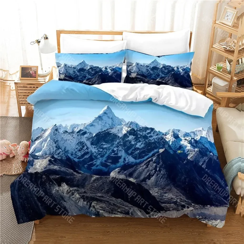 Beautiful  Scenery Bedding Set Duvet Cover Set Bedding Digital Printing Bed Linen Queen Size Bedding Set Fashion Design