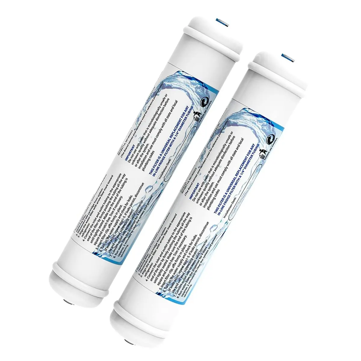 L70A 2PCS T33 Inline Filter, 1/4