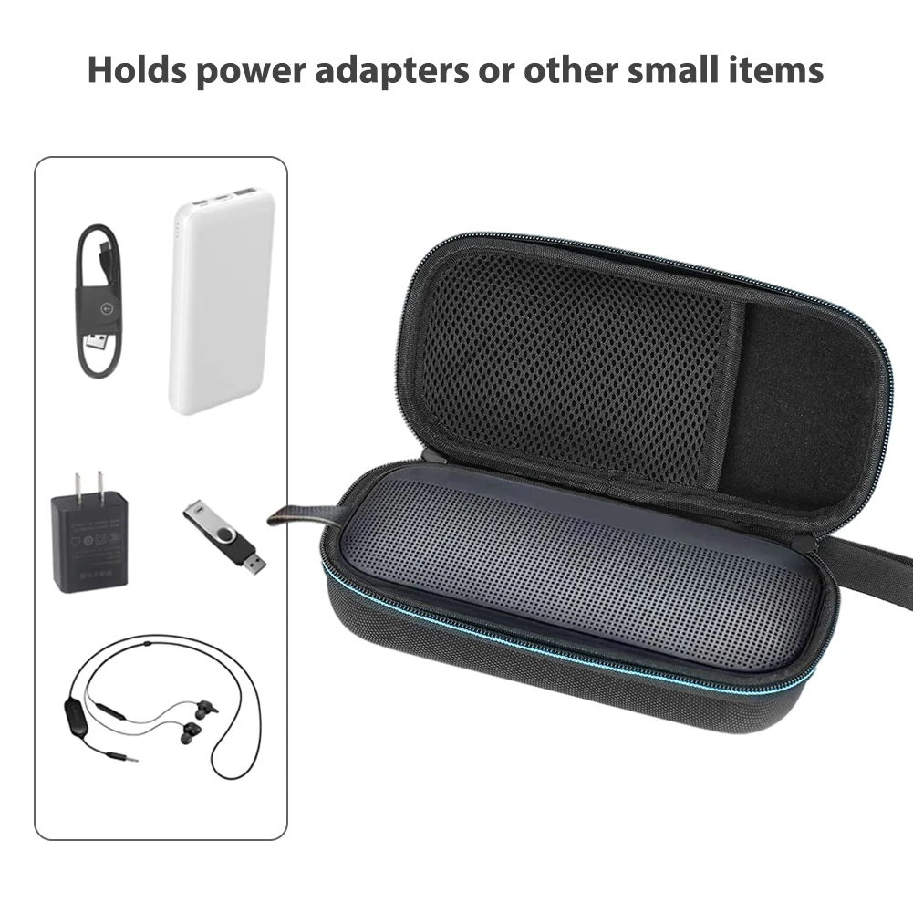 Smart Speaker Storage Bag Cylindrical Bluetooth-Compatible Speaker Carrying Box EVA Shell Audio Portable Travel Case