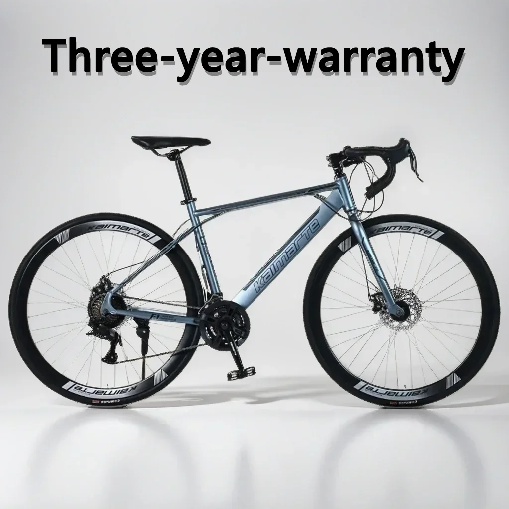 

24/30 Speed Drop Bar Road Bike 700C Double Disc Road Racing Bike High Carbon Steel Frame Aldult Men's And Women's City Bicycle