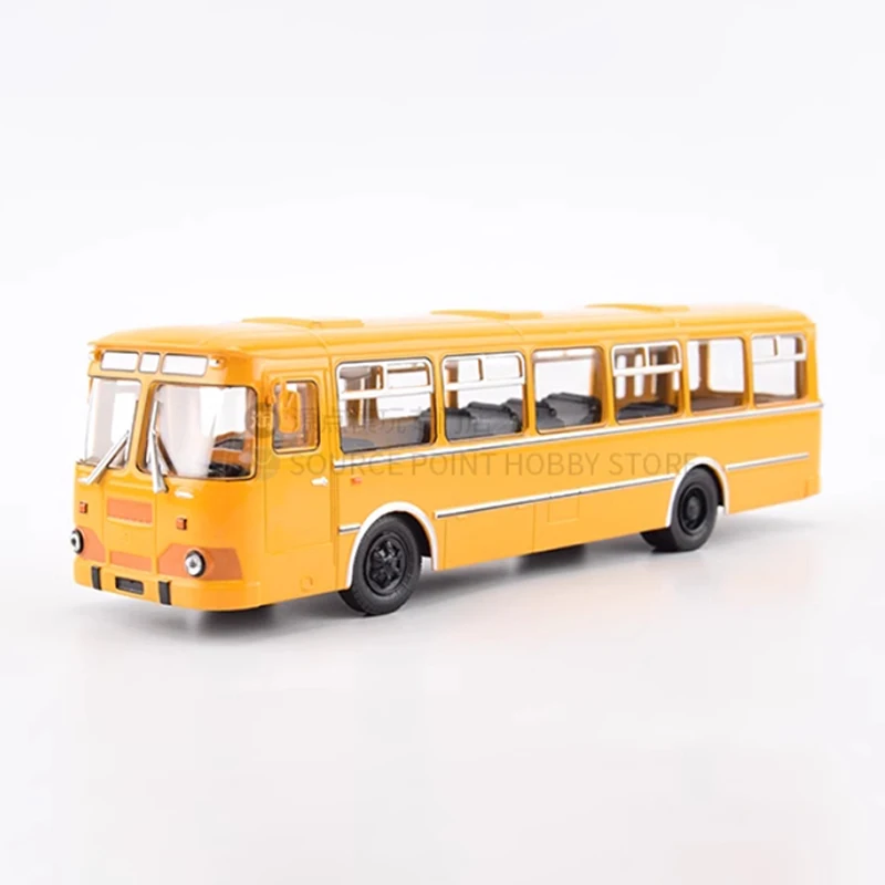 

1:43 Scale Diecast Alloy Soviet Liaz-677M City Bus Toys Cars Model MDSB008 Nostalgia Classics Adult Souvenir Gift Static Display