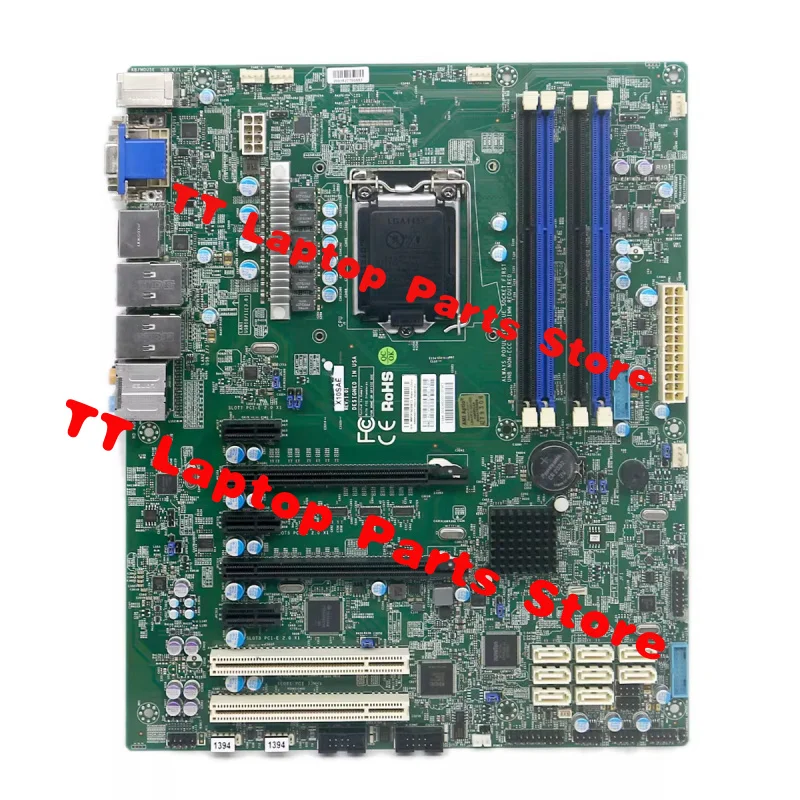 

for The Supermicro X10SAE motherboard supports E3 V3, V4, C226 chips and 1150-pin dual Gigabit Ethernet ports