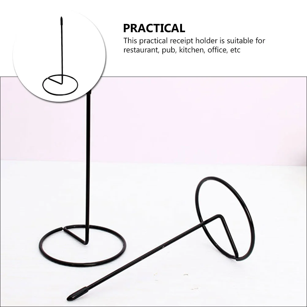 Bill Inserter Fork Receipt Storage Holder Menu Spike Check Wallet Spindle Rod Convenient