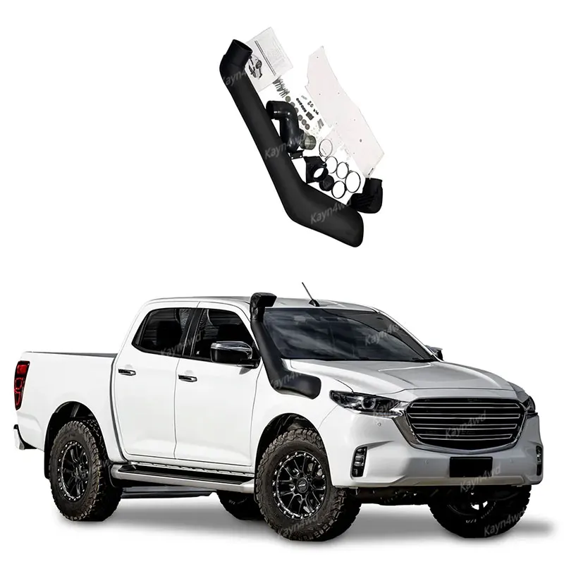 

Off Road 4X4 Exterior Accessories Air Intake Snorkel Kits for 2021 Onwards Mazda BT50 BT-50 3.0L Diesel Wader Breath Hose Tube