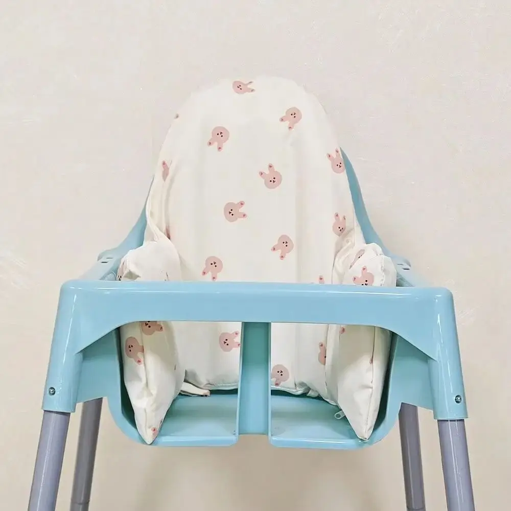Almofada inflável para cadeira alta de bebê, cor sólida, bomba de ar embutida, dobrável, assento para bebê, treinamento ao ar livre
