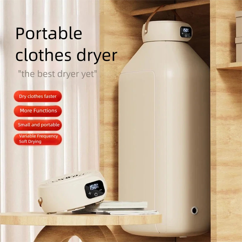 

Home Use Small Foldable No-Installation Rapid-Drying Travel Portable Dormitory Hanging Dryer