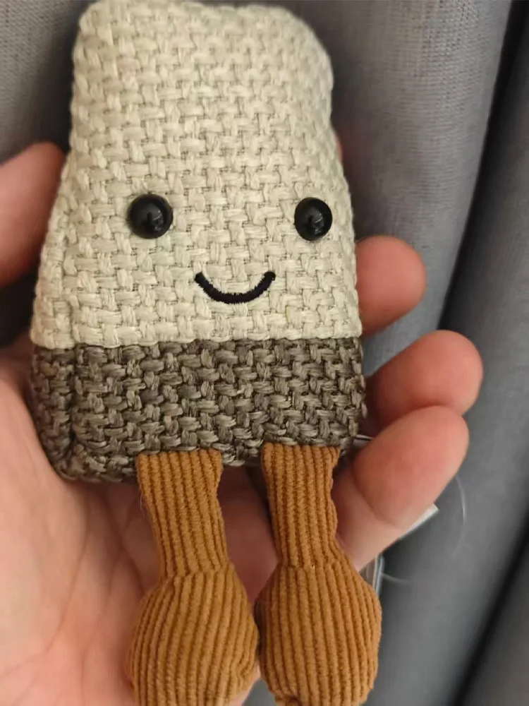 Kawaii JE متعة كيس الشاي أفخم دمية لطيف الراحة دمية هدية عيد ميلاد ألعاب من نسيج مخملي حقيبة التعبئة والتغليف حلية قلادة هدية