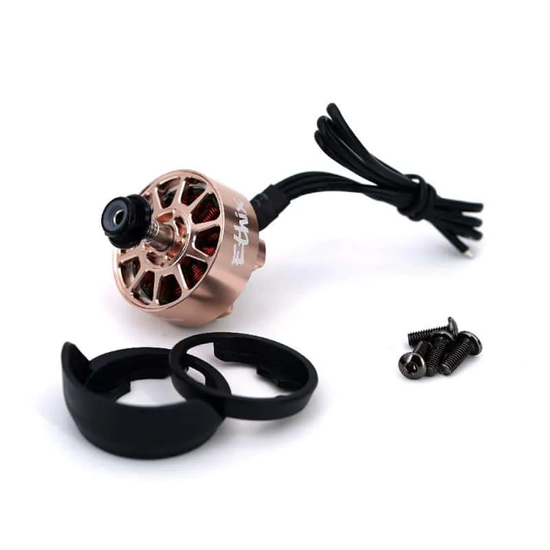 (HKFPV)ETHIX MR STEELE SILK MOTOR V6 WHITE GOLD 2306 1750KV MOTOR FOR FPV RACING