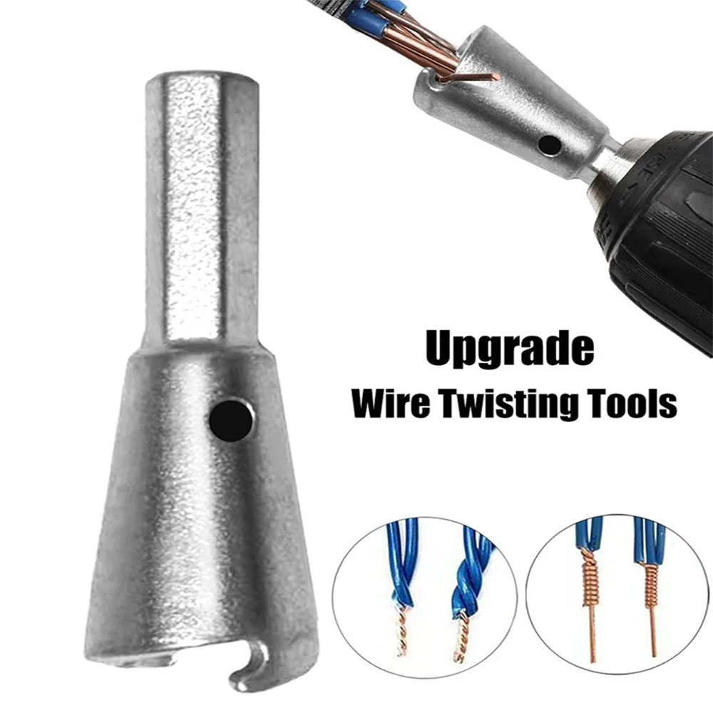 

Wire Twisting Tools Handle Electrician Quickly Twister Twister Wire For Power Drill Drivers Twister Twisted Twist Cable Device