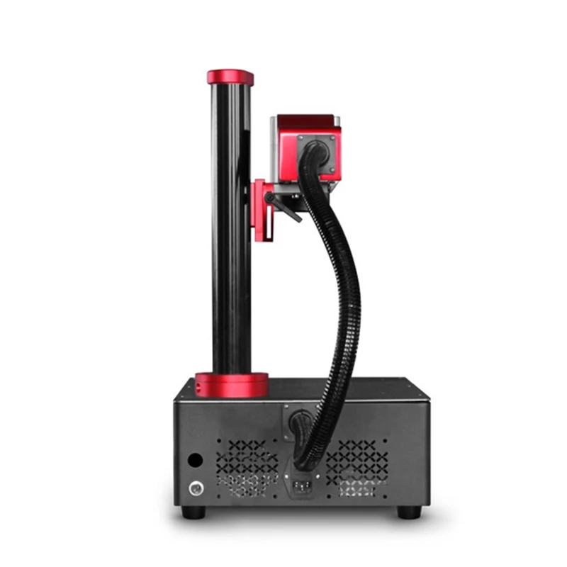 Disassembled LY Desktop mini Fiber Laser Marking Machine upgrade Rotation axis Rolling roller axis 20W 30W 50W  Metal Engraving