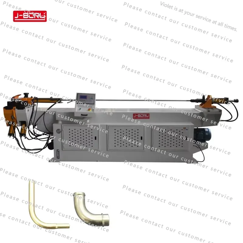 Easy to operate motorcycle handlebars NC tube bender semi-automatic hydraulic pipe bending machine for stainless steel pipes