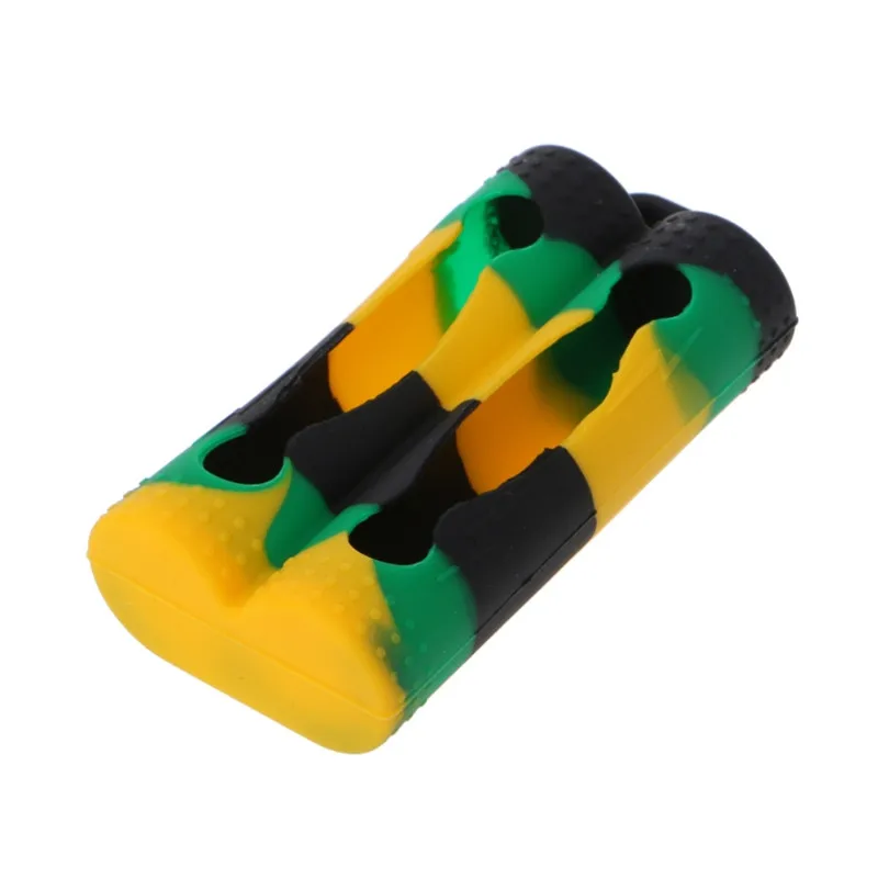 Mini Soft Silicone Case Protective Skin Cover Storage Bag For 2x 18650 Battery - L060 New hot