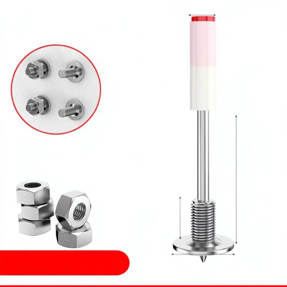 Durable Threaded Nails For Ceiling Lights Industrial Grade Hardware Fasteners Detachable Anchor Bolts For Renovation