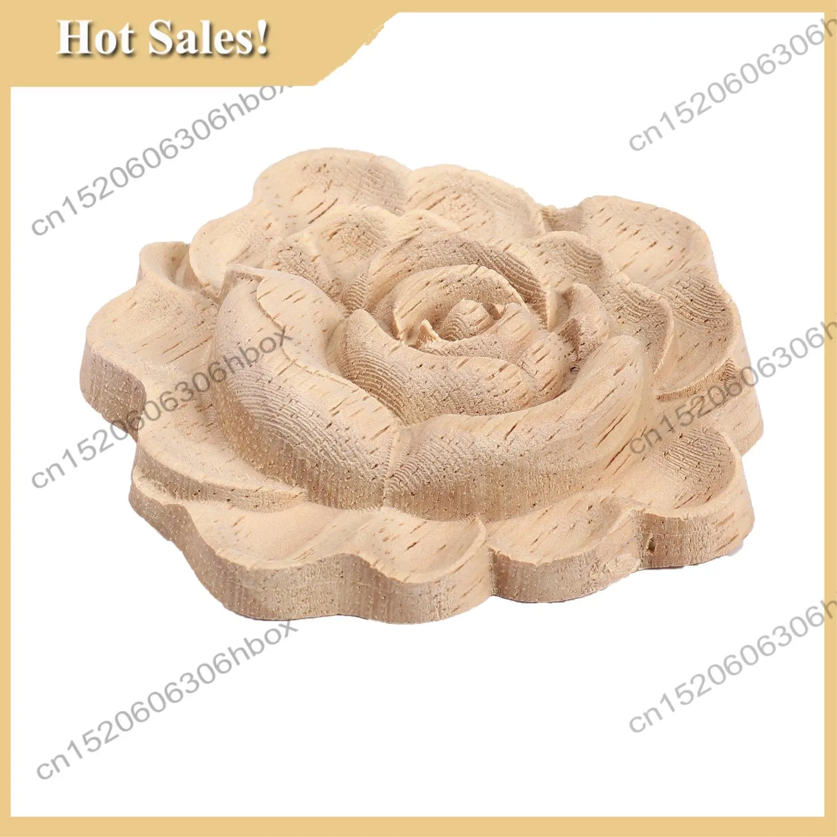 -HOPE 家具木彫りアップリケヴィンテージ航海装飾キャビネットドアソリッドデカール花柄彫刻木製