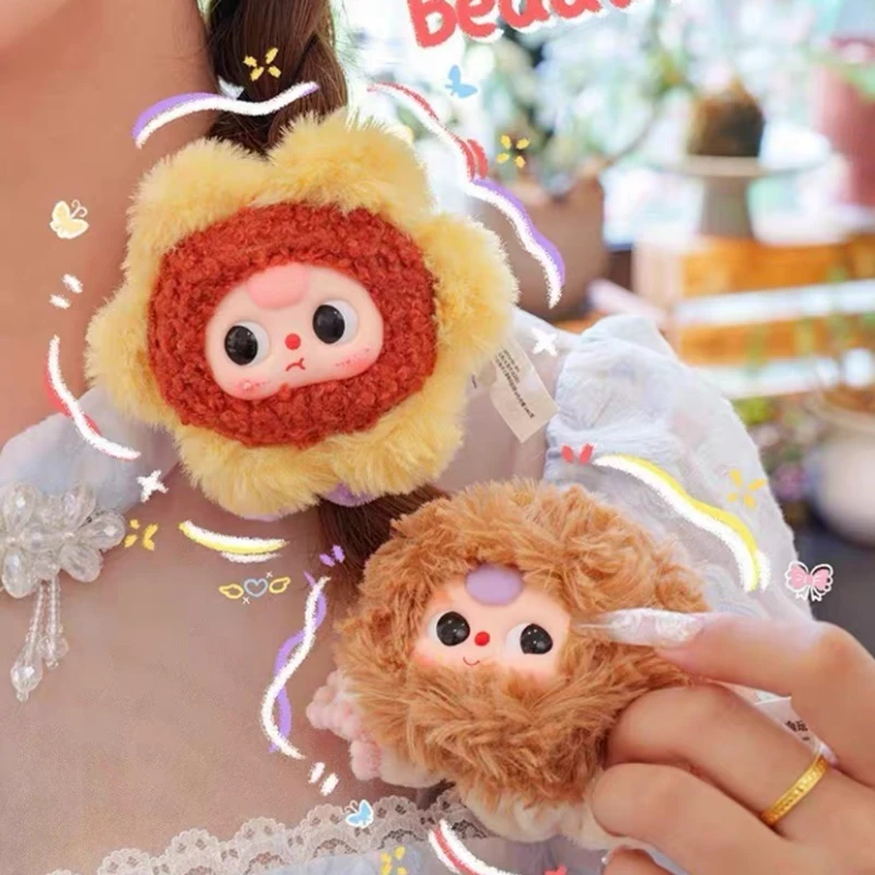 Baby Drie Bloem Haarring Serie Pluche Blind Box Schattig Haar Touw Hoofdband Prachtige Haarcirkel Hoofddeksels Speelgoed Mystery Box Gift