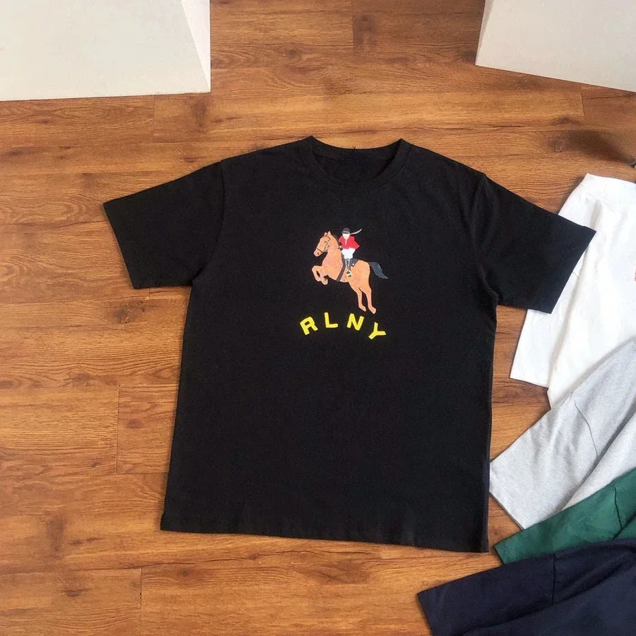 

Hot Sale Classic Men T-shirt Brand Short Sleeve Tshirt Clothing Designer Tee Women Cotton T Shirt Summer High Quality 2024 Top