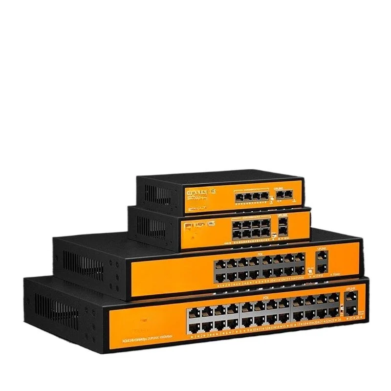 

100M POE power supply switch Gigabit 4/6/8/10/16 ports national standard 48V enterprise camera monitoring