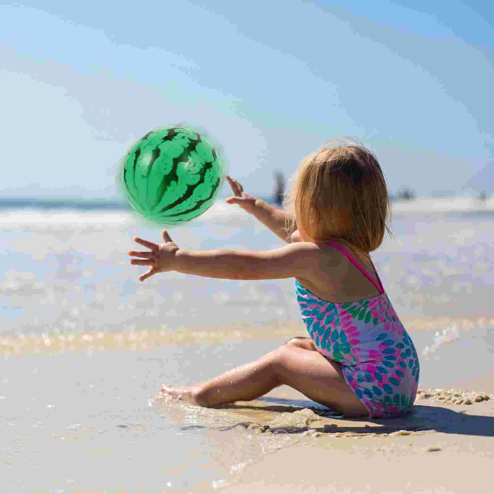 Summer Playground Toys Water Park Watermelon Beach Ball Paddling Inflatable