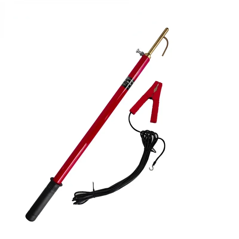 10Kv-500kv High Voltage Discharge Rod Direct Resistance Discharge Value Dual-purpose Insulated Rod Telescopic Discharge Pen