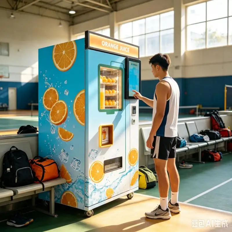Customized Orange Juice Vending Machine High Performance Citrus Extractor Fresh Drink Dispensing System