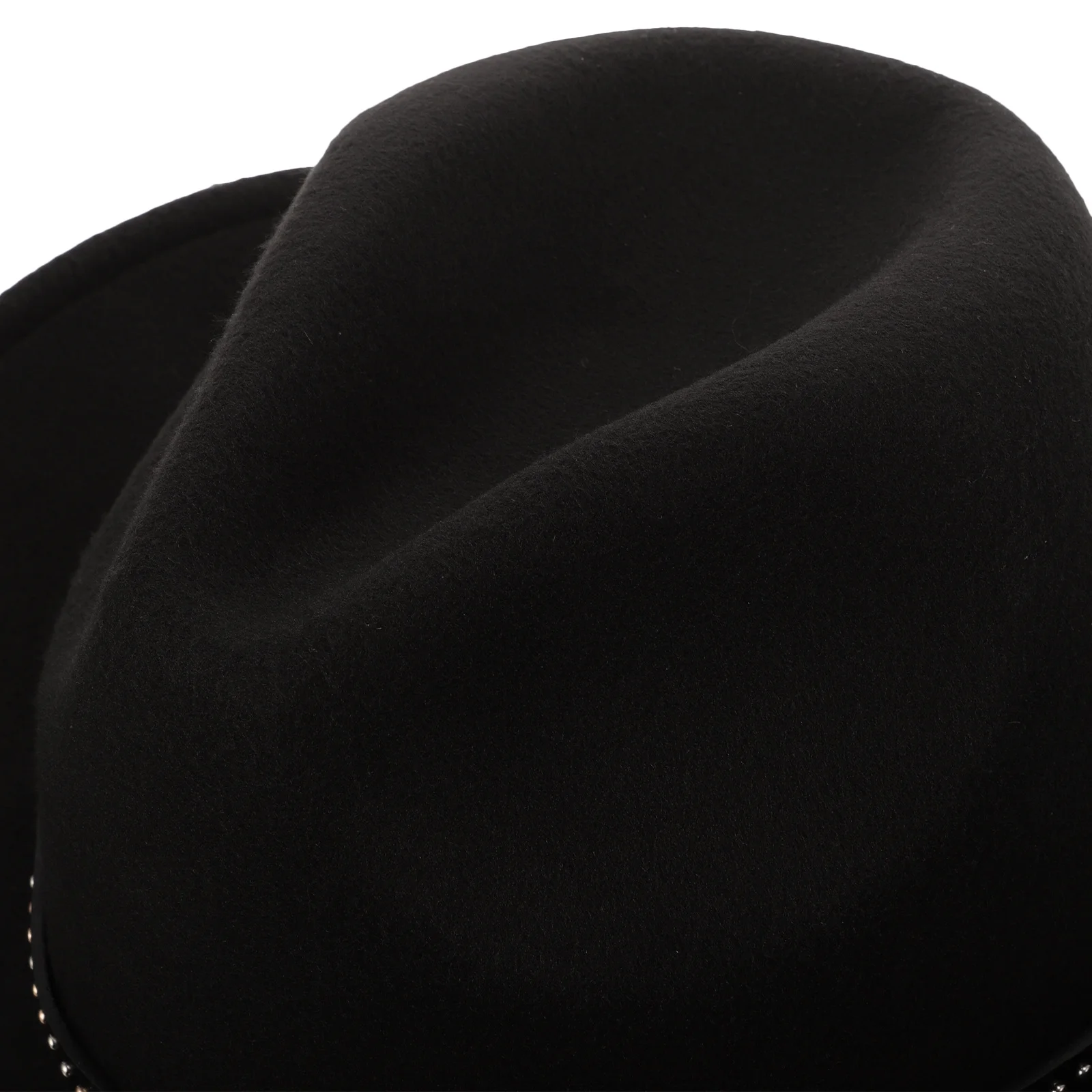 

Woolen Jazz Women Cowboy Men 56-58cm Western Fashion Western Style Party Hats Wide Brim Cowboy Party Cowgirl Hat Hat