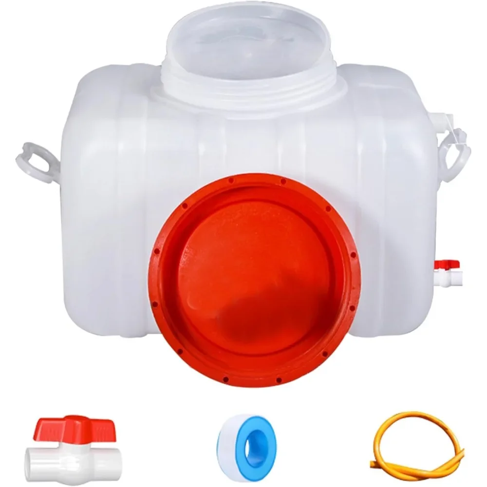 

Water Storage Container with 3M Water Pipe,Large-Capacity Plastic Tank–PortableDurable for Emergency or Outdoor Water Dispensing