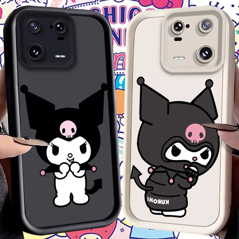 Sanrio Kuromi Soft Case for Xiaomi Redmi Note 13 5G 12 Turbo 12C 11 11S 10 Pro Max 10S 4G 10A 10C 9 9A 9C 9T A2 A1 Phone Cover