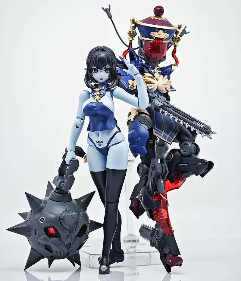 

Original Hemoxian Jiulian 1/12 Reverberation Of Medta Zombie Girl Aciton Figurine Assembly Model Kit Toys Collection Friend Gift