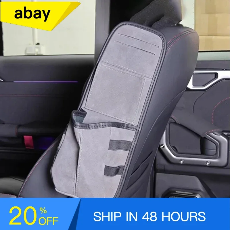 

Автомобильный ящик для хранения, подходящий для Chery JETOUR Traveler T2 2023 2024, автомобильное сиденье, меховая боковая сумка для хранения, сумка для салфеток, автозапчасти для интерьера